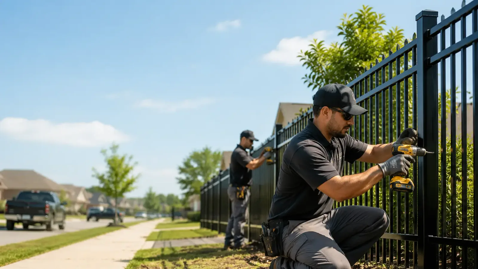 Metal Fence Installation in Jarreau, LA
